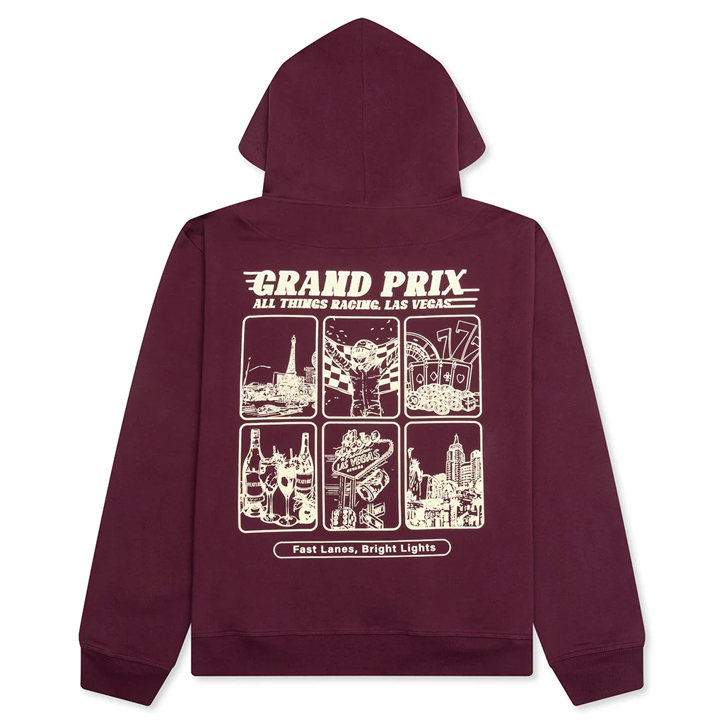 Vegas Racer Comic Hoodie - Port Royale - Image 2