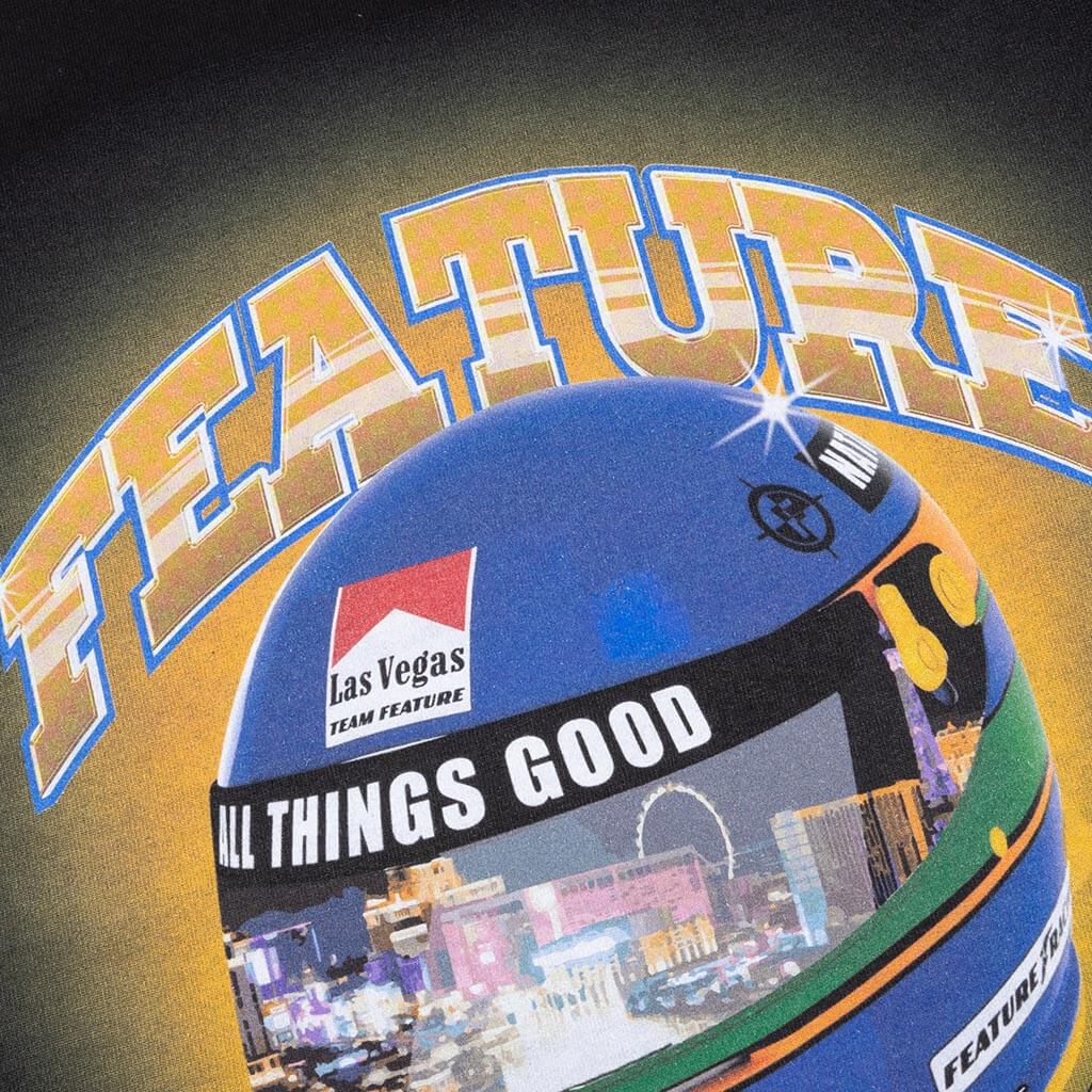 Vegas Visor Tee - Black - Image 3