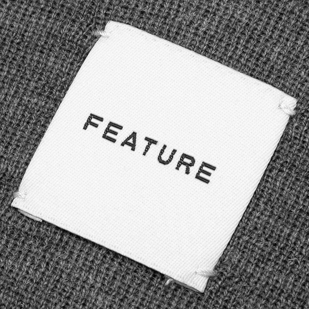Watch Cap Beanie - Charcoal - Image 2