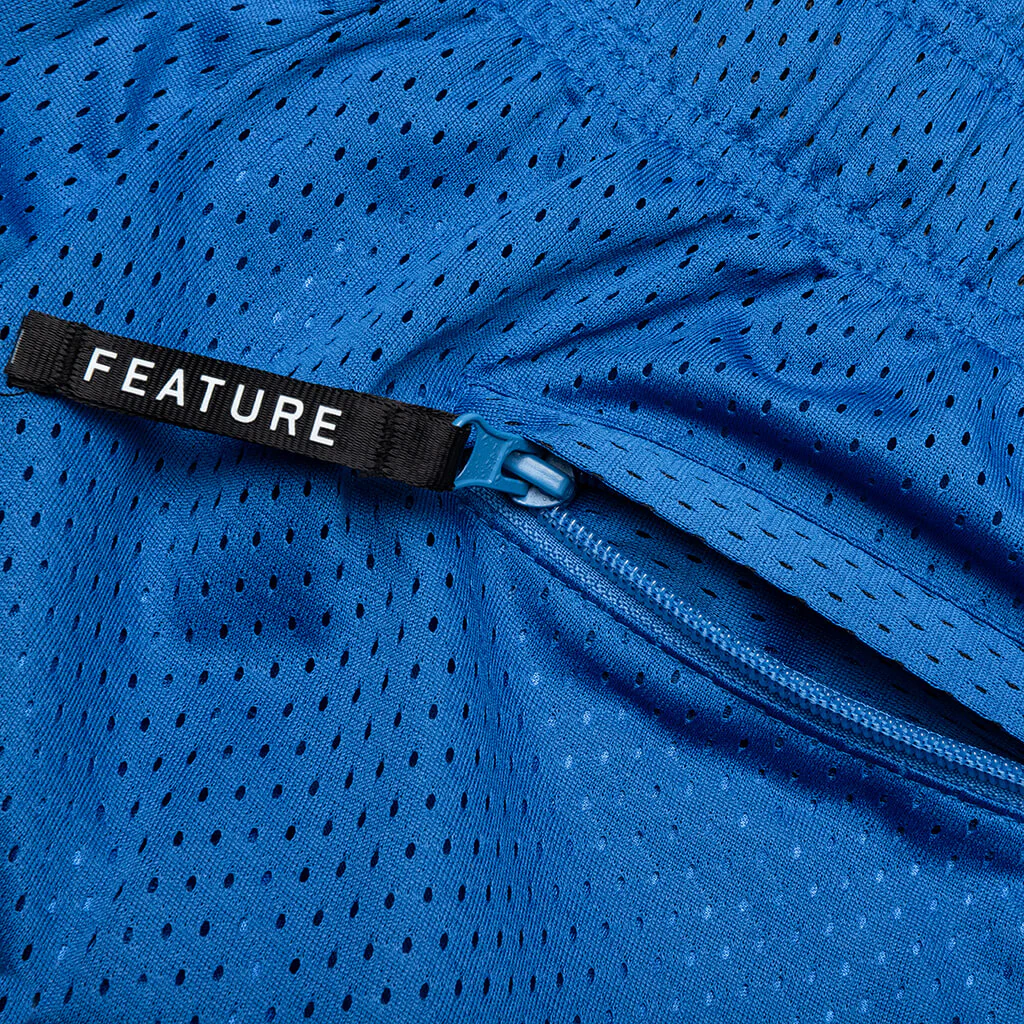 West Mesh Shorts - Blue - Image 6