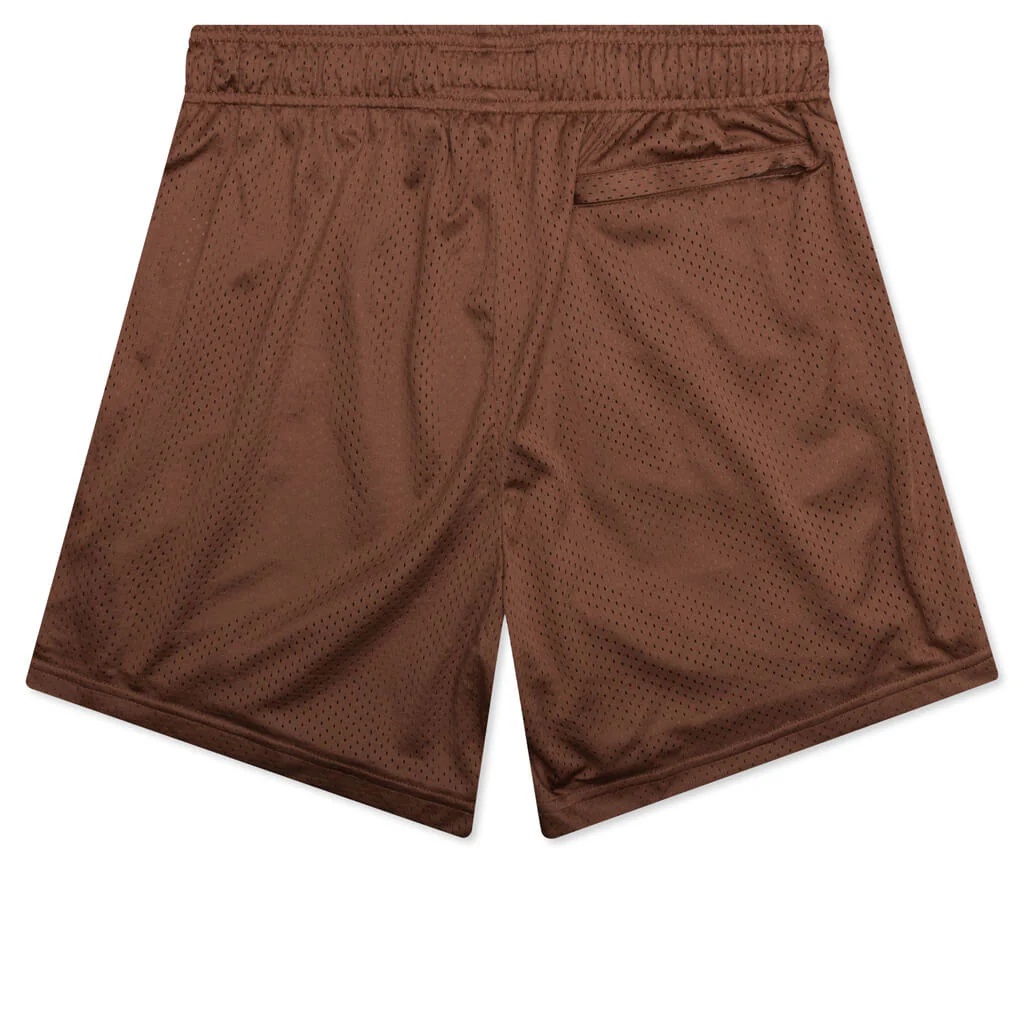 West Mesh Shorts - Brown - Image 2