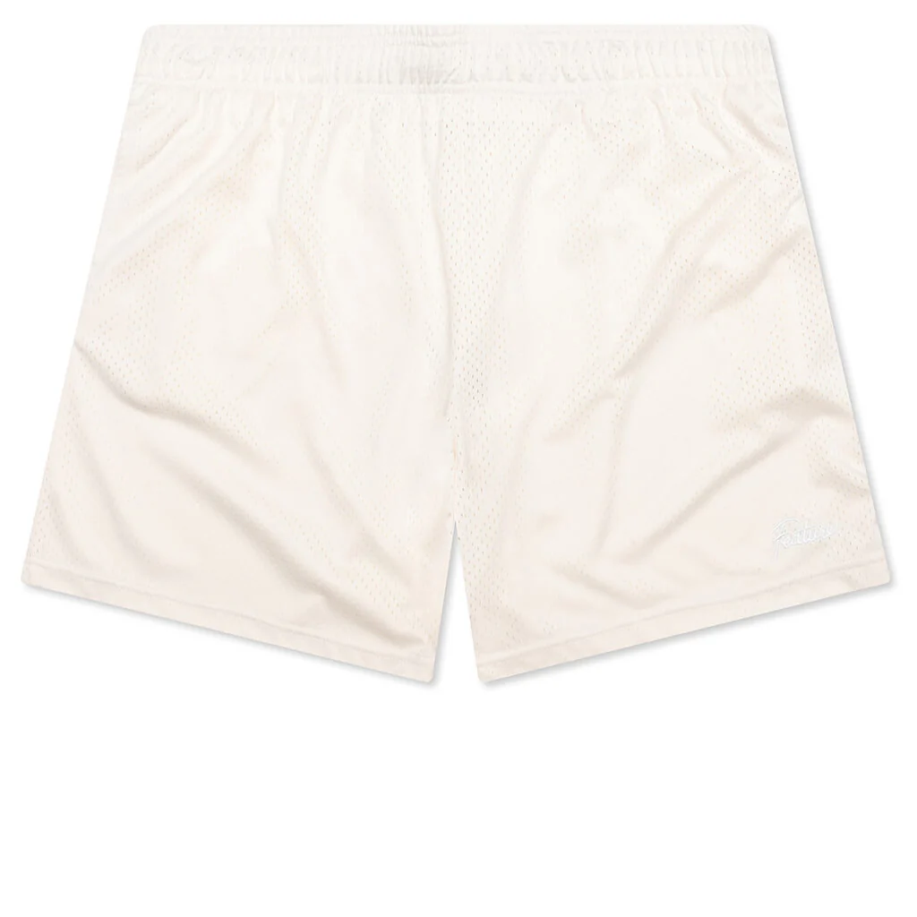 West Mesh Shorts - Cream