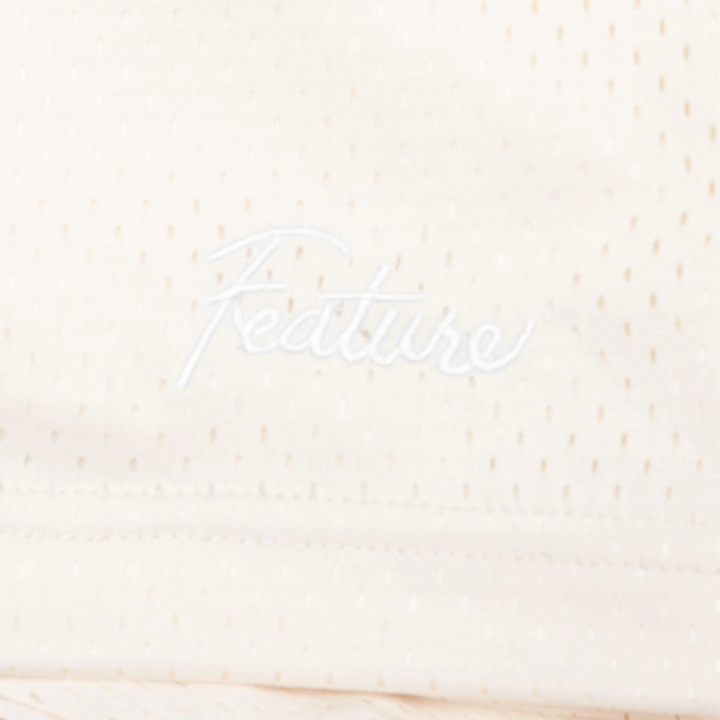 West Mesh Shorts - Cream - Image 3