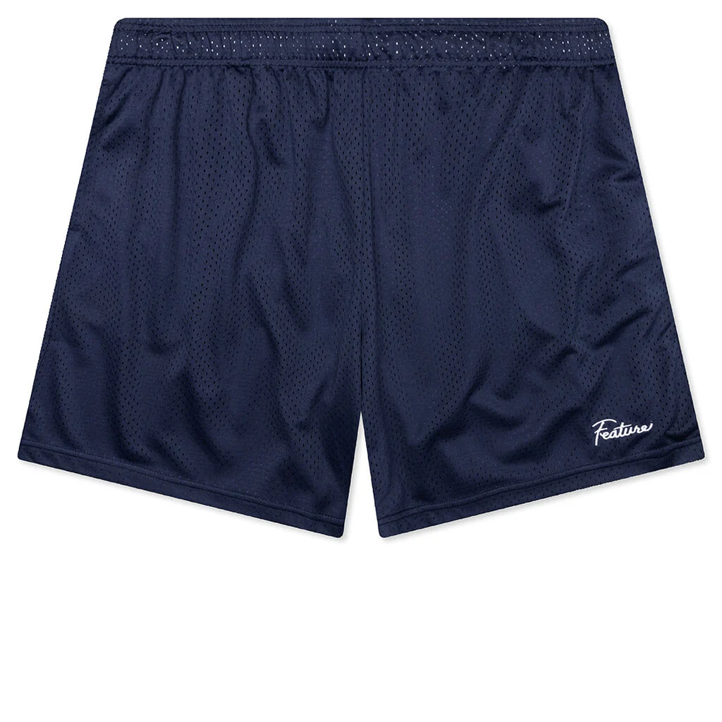 West Mesh Shorts - Navy