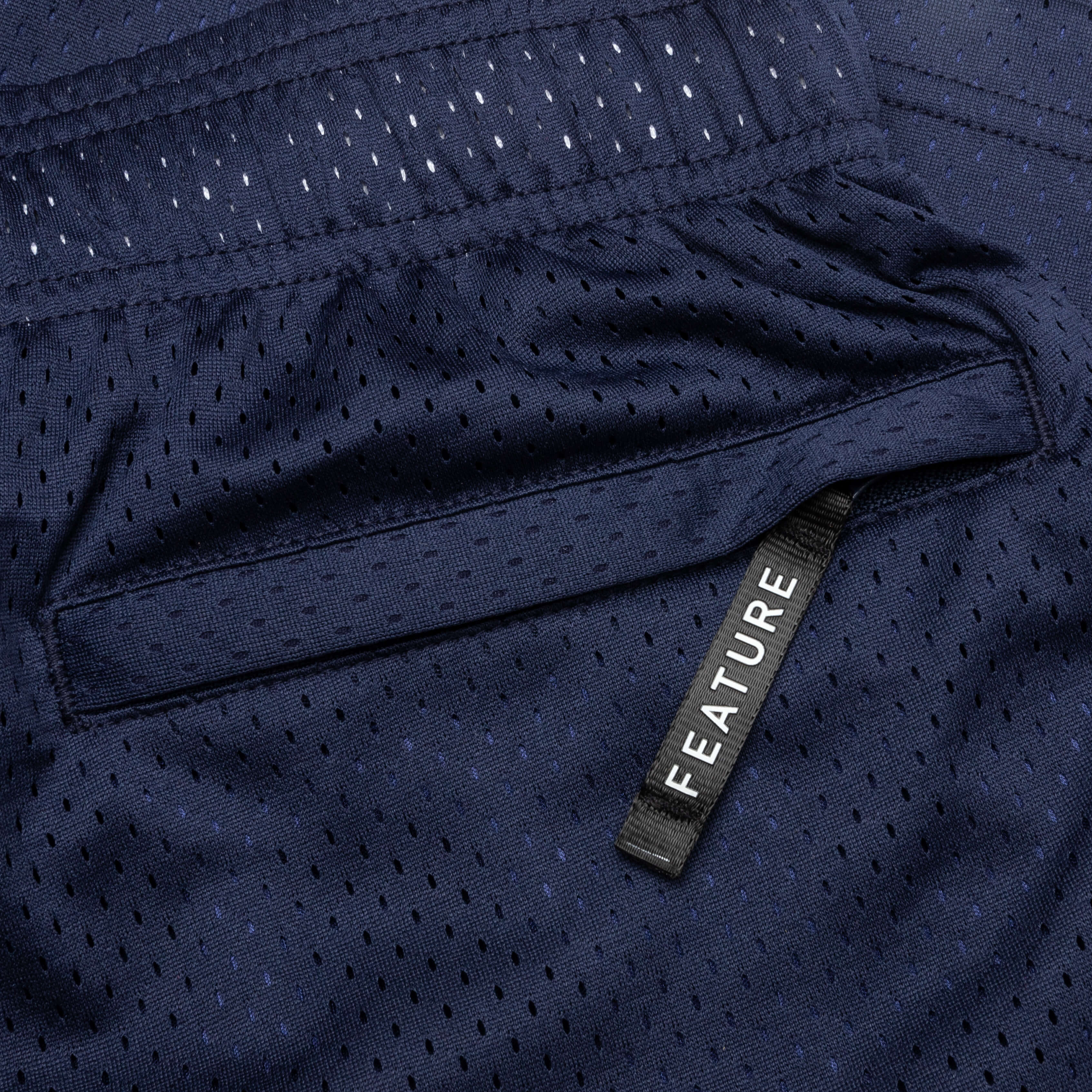 West Mesh Shorts - Navy - Image 6