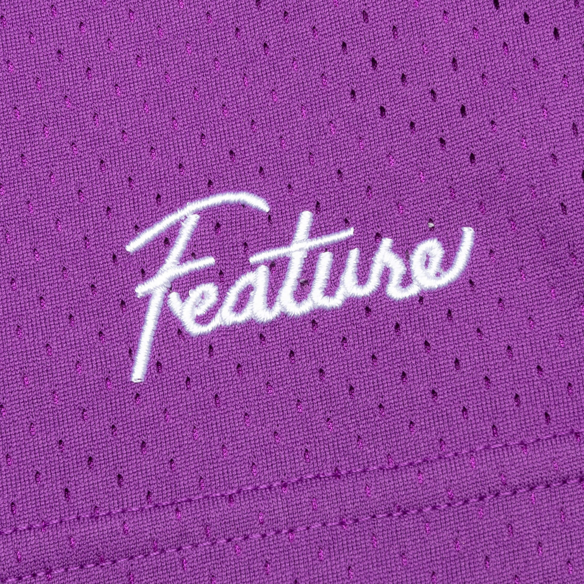 West Mesh Shorts - Purple - Image 3
