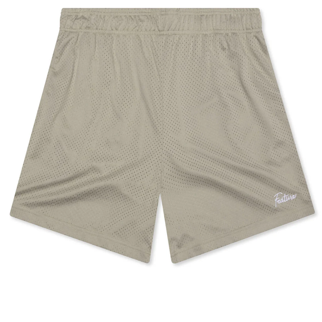 West Mesh Shorts - Tan