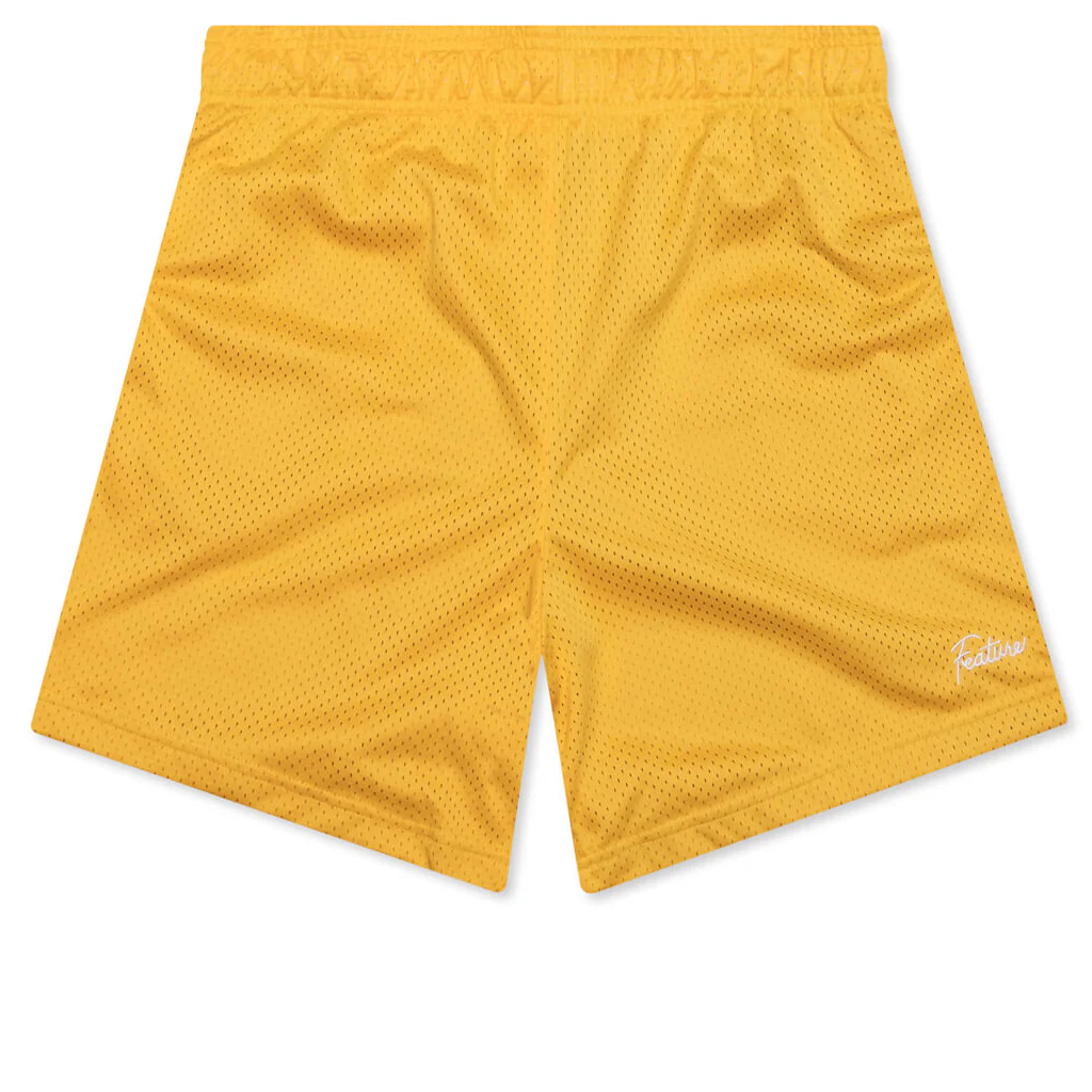 West Mesh Shorts - Yellow
