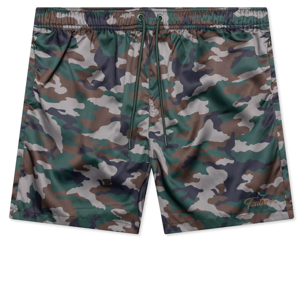 Winslow Swim Trunk - Woodland Camo