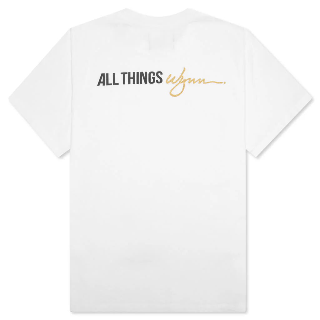 Feature x Wynn Logo Lock Up Tee - White - Image 2