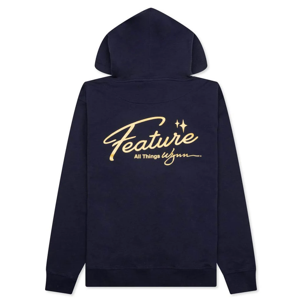 Feature x Wynn Shine Hoodie - Navy - Image 2