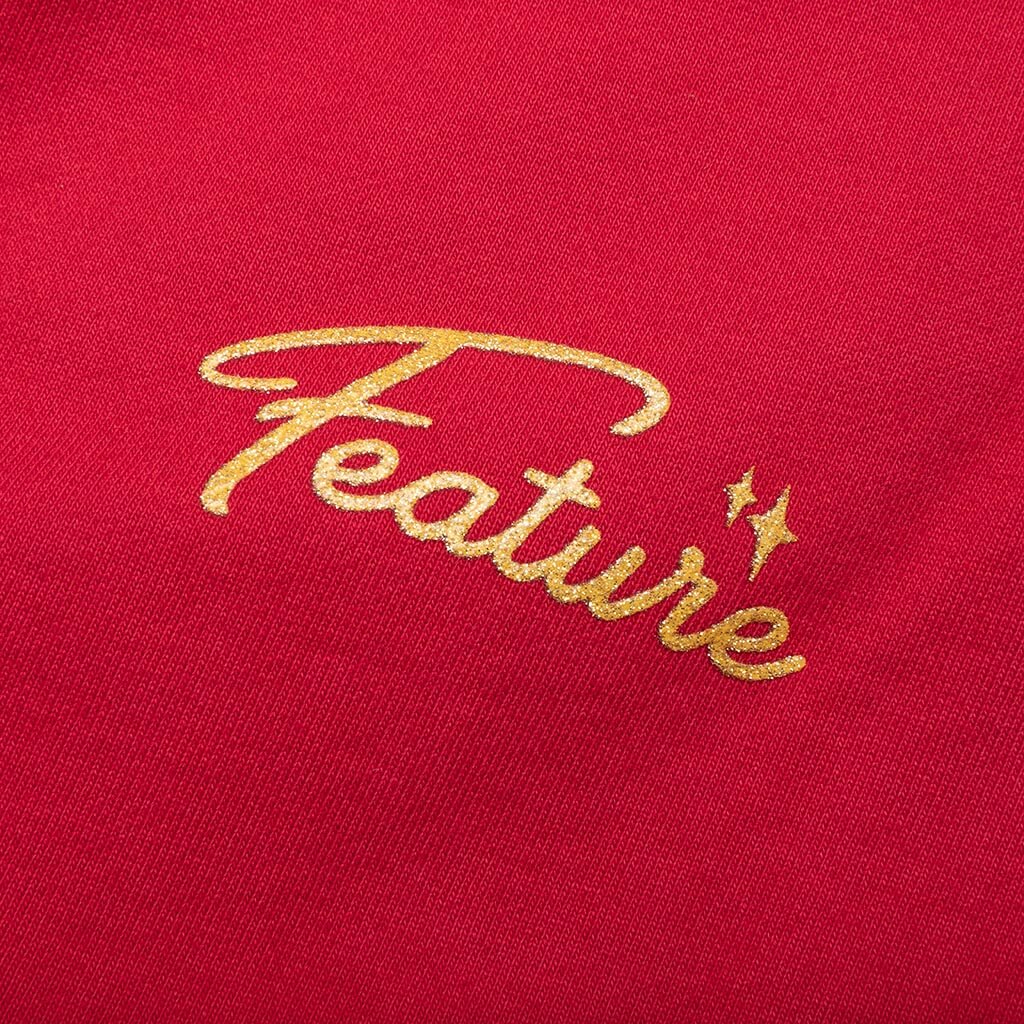 Feature x Wynn Shine Sweatpants - Scarlet - Image 5