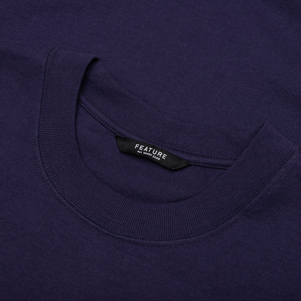 Feature x Wynn Plaza Tee - Astral Aura Blue - Image 5