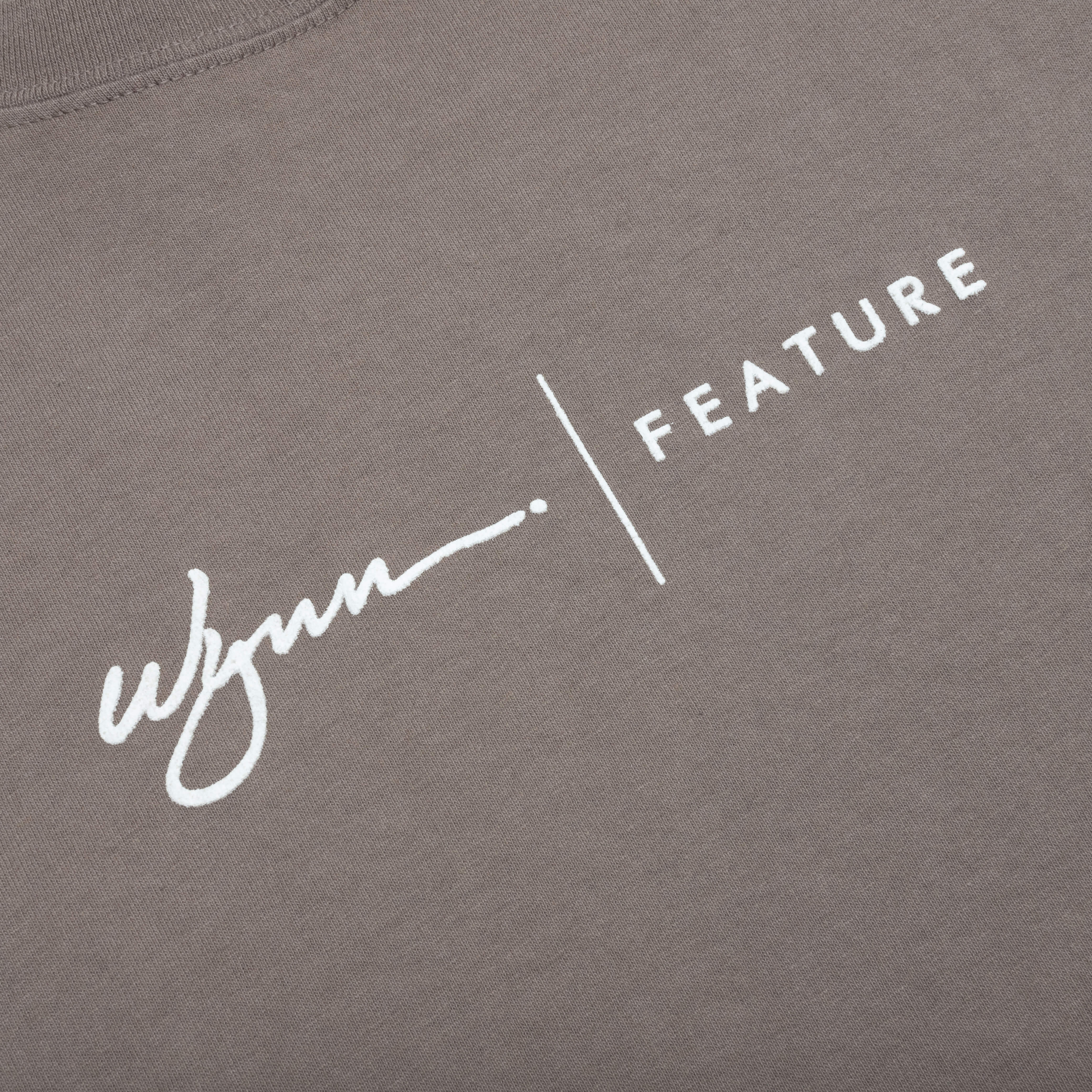 Feature x Wynn Logo Lock Up Tee - Falcon - Image 4