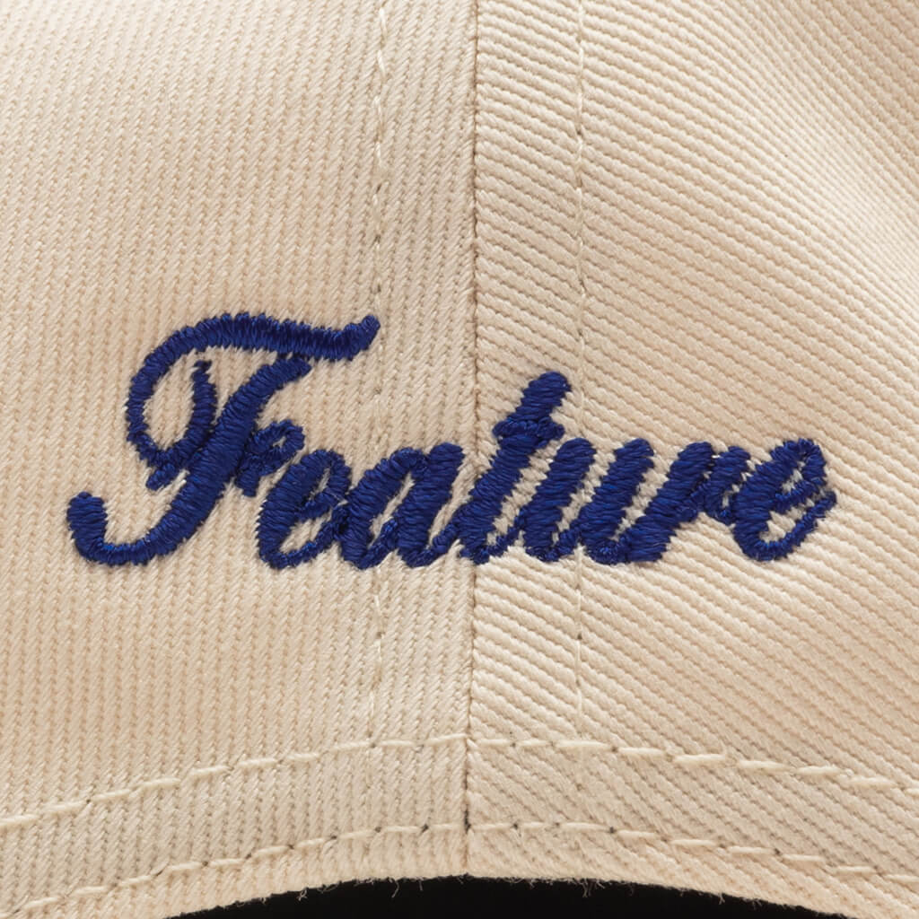 FEATURE x '47 Brand ‘LV’ Bones Two Tone - Natural/Blue - Image 5