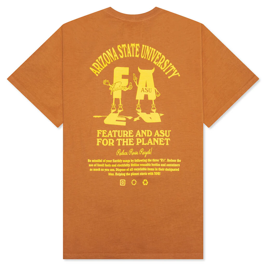Feature x ASU For The Planet Tee - Meerkat - Image 2