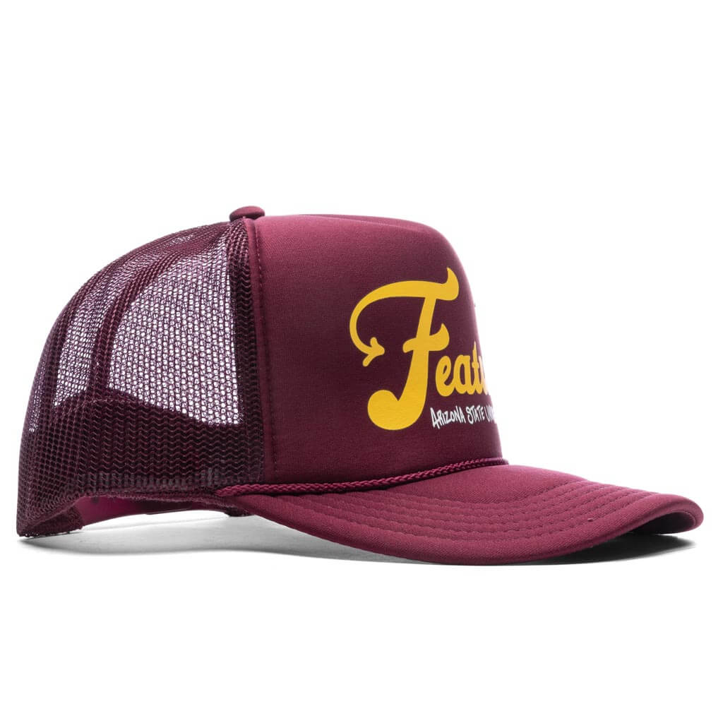 Feature x ASU University Trucker - Maroon - Image 3