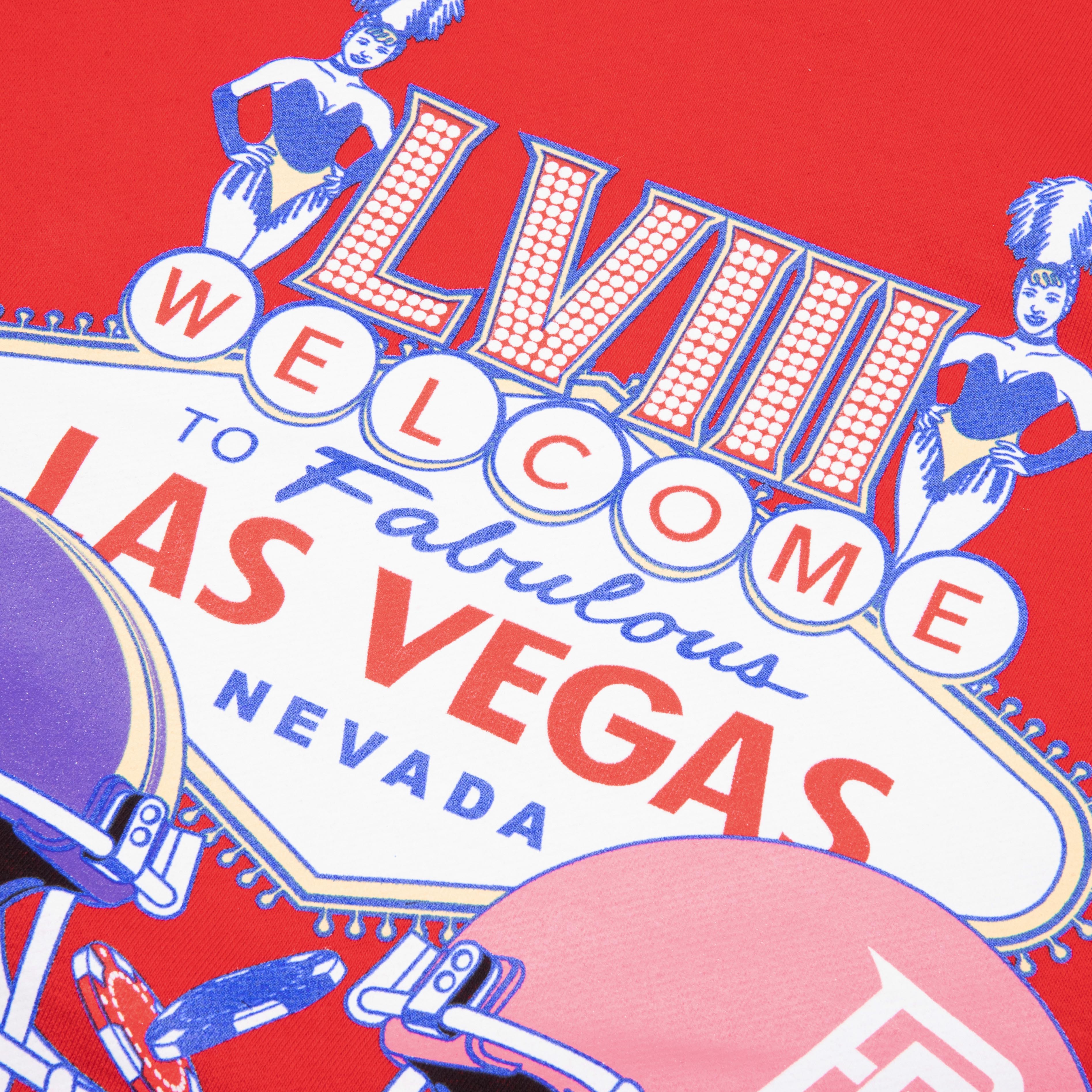 Feature x Billionaire Boys Club Las Vegas Hoodie - Tomato Red - Image 6