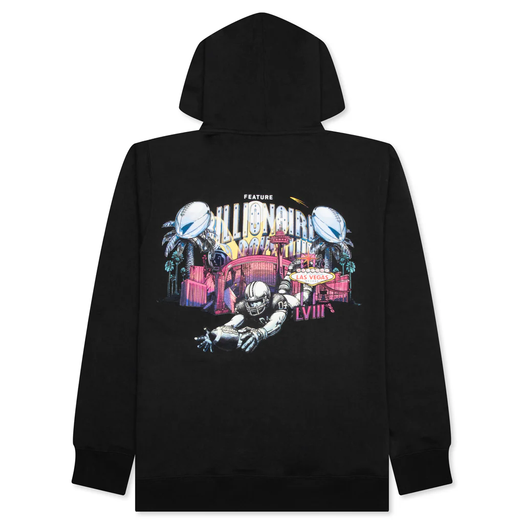 Feature x Billionaire Boys Club Stadium Hoodie - Black - Image 2