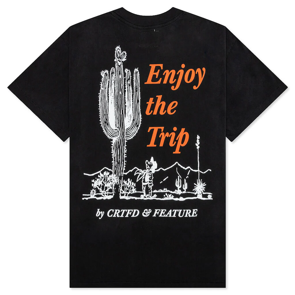 Feature x CRTFD T-Shirt - Black - Image 2