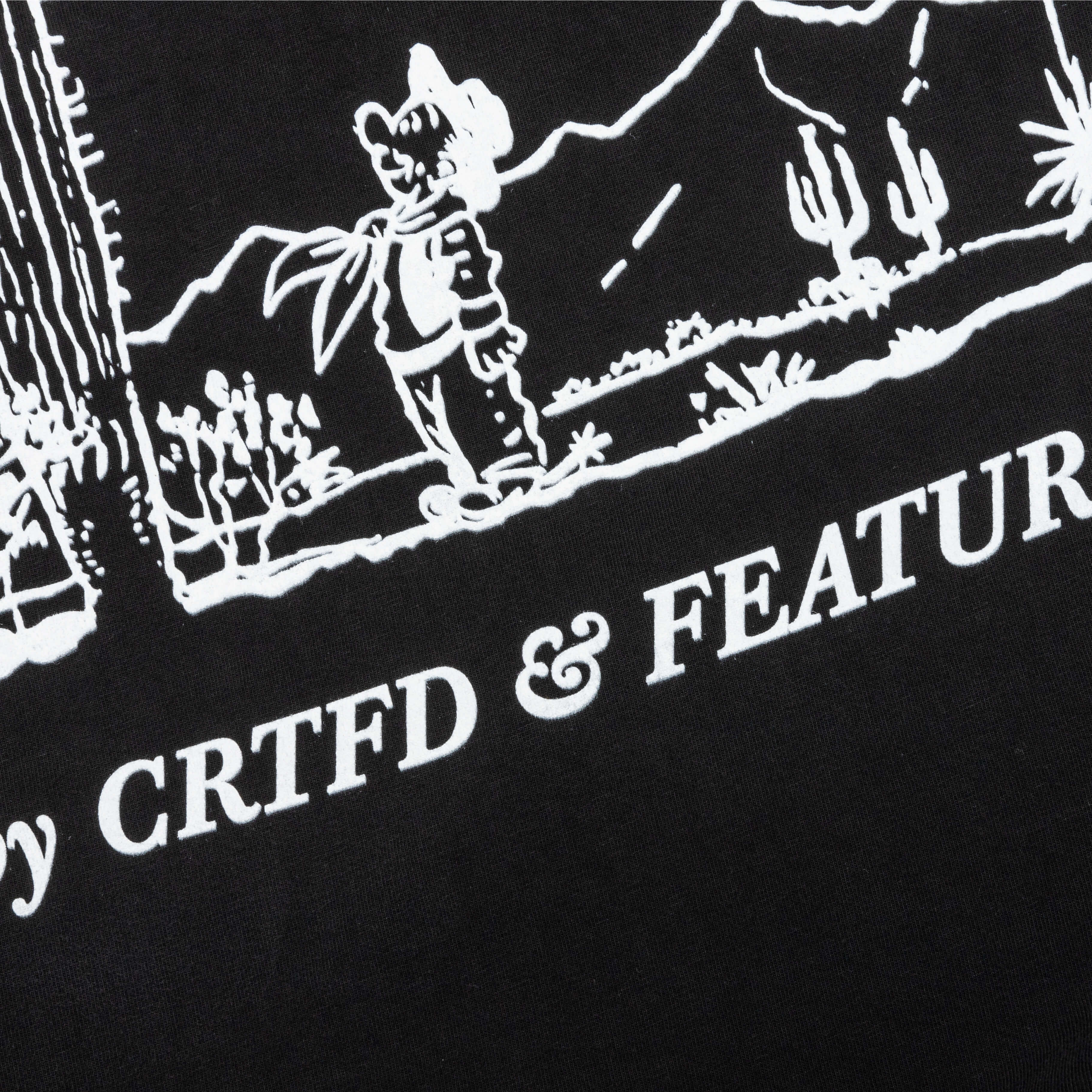Feature x CRTFD T-Shirt - Black - Image 6