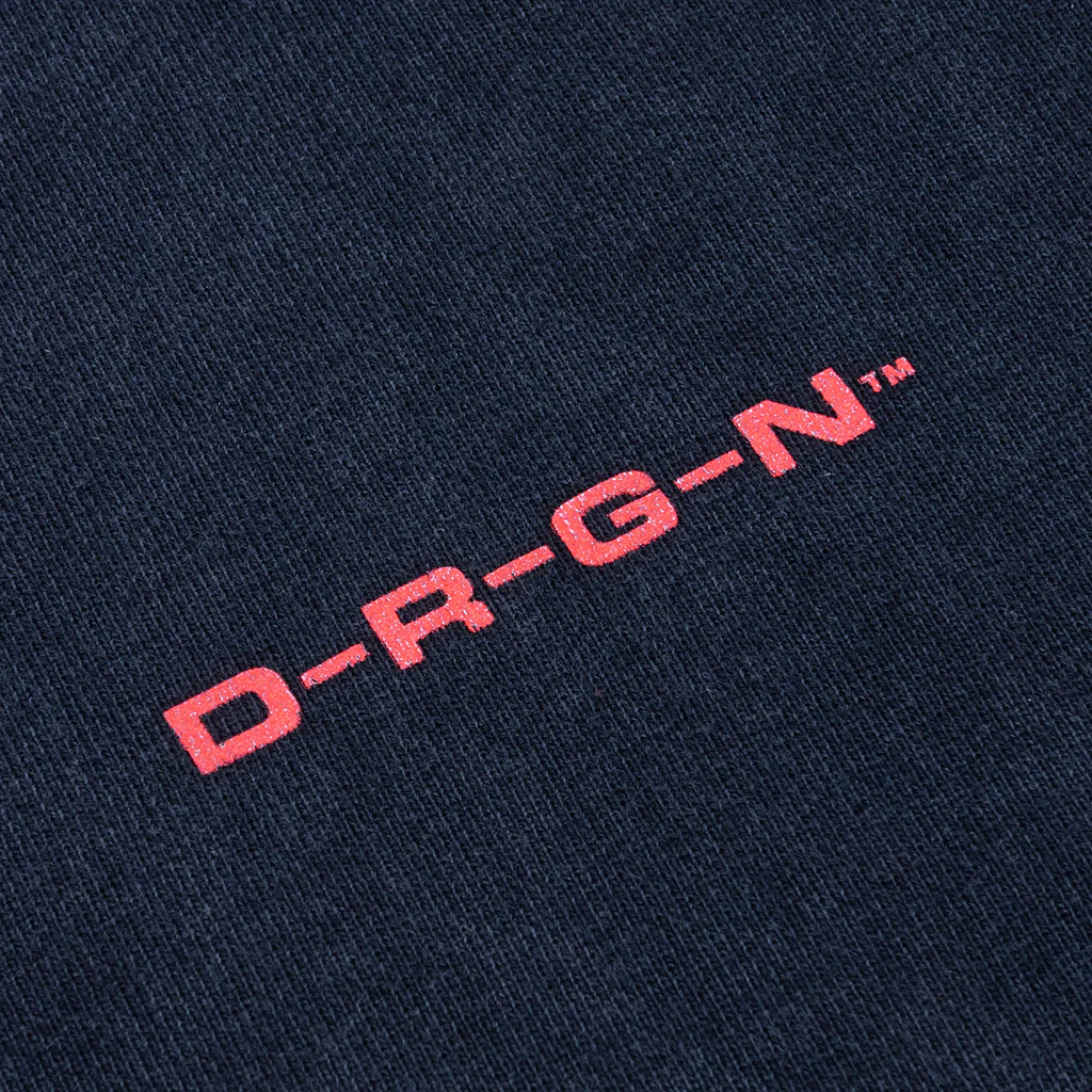 Feature x D-R-G-N Helmet Hoodie - Vintage Black - Image 3