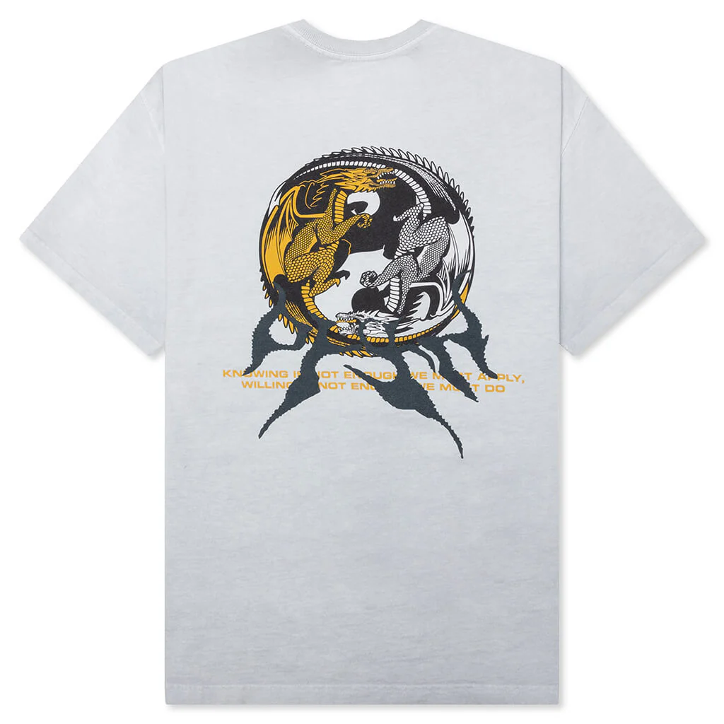 Feature x D-R-G-N Stability Tee - Vintage Silver - Image 2