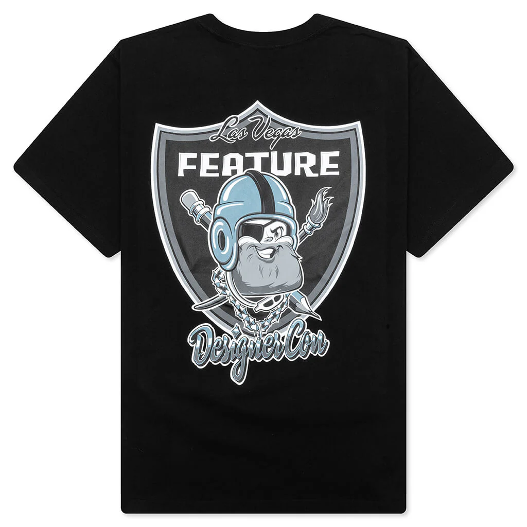 Feature x Designercon James Tee - Black - Image 2