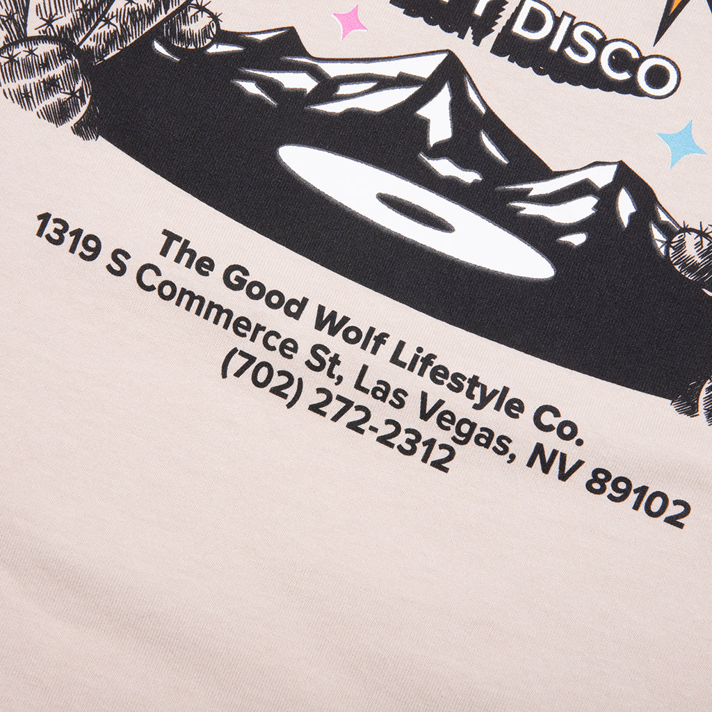 FEATURE x Good Wolf x Let's Be Friends Tee - Cream - Image 6