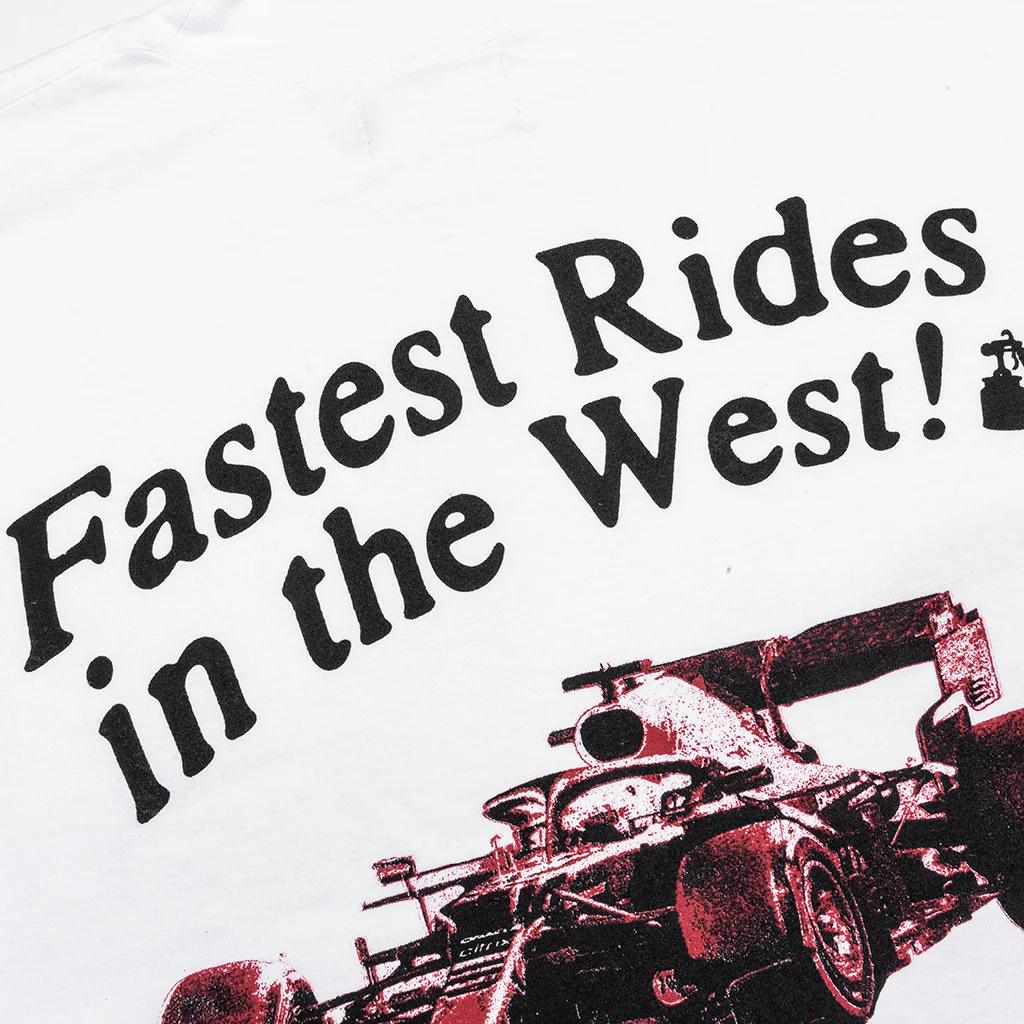 Feature x Honor The Gift Fastest Rides L/S Tee - White - Image 5
