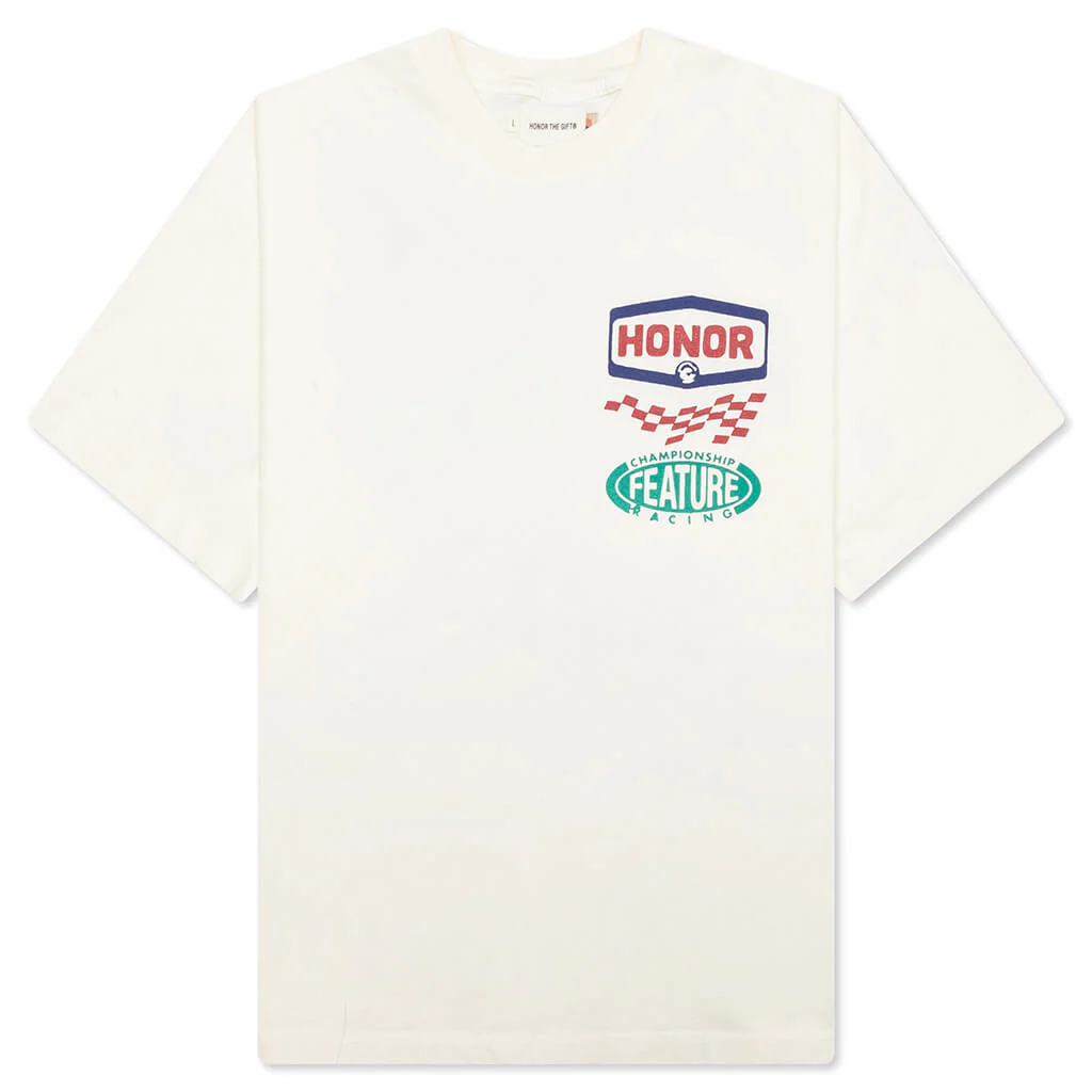 Feature x Honor The Gift Precision Graphic Tee - White