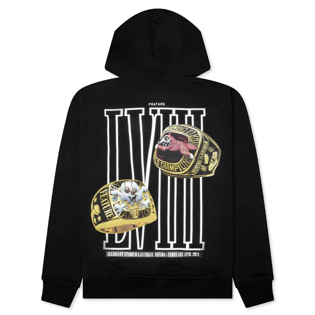 Feature x Icecream Rings Hoodie - Black - Image 2