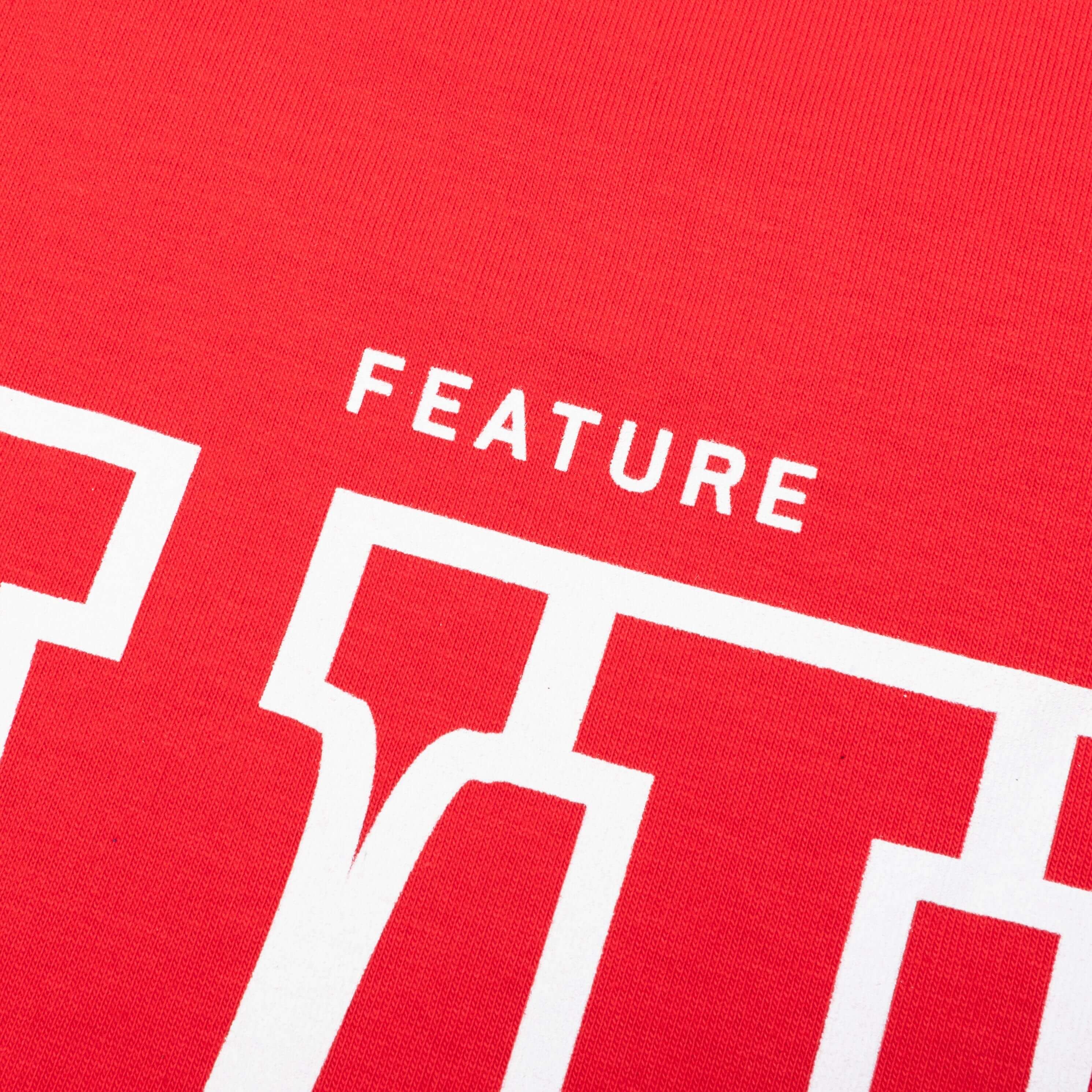 Feature x Icecream Rings Hoodie - Tomato Red - Image 4
