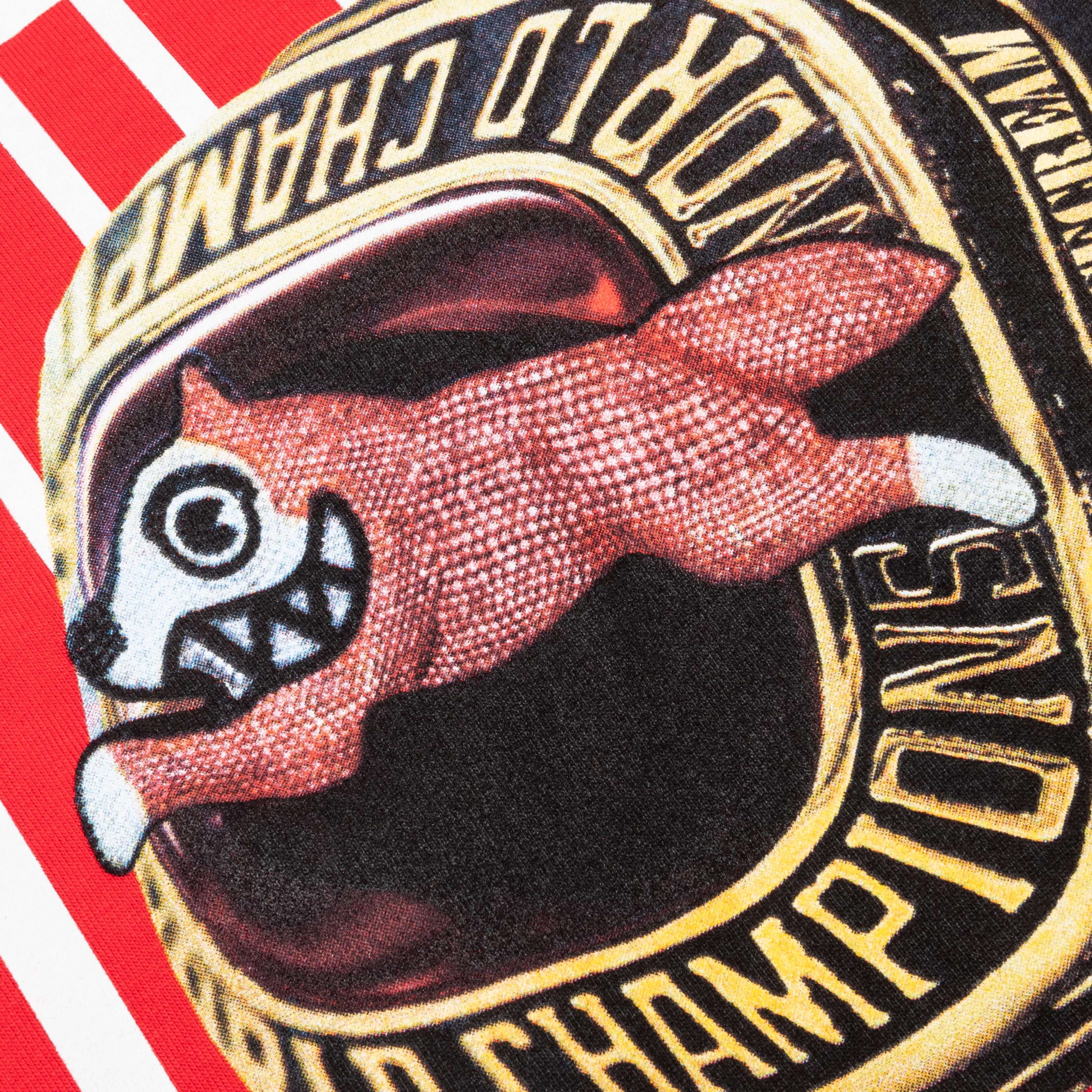 Feature x Icecream Rings Short Sleeve Tee - Tomato Red - Image 5
