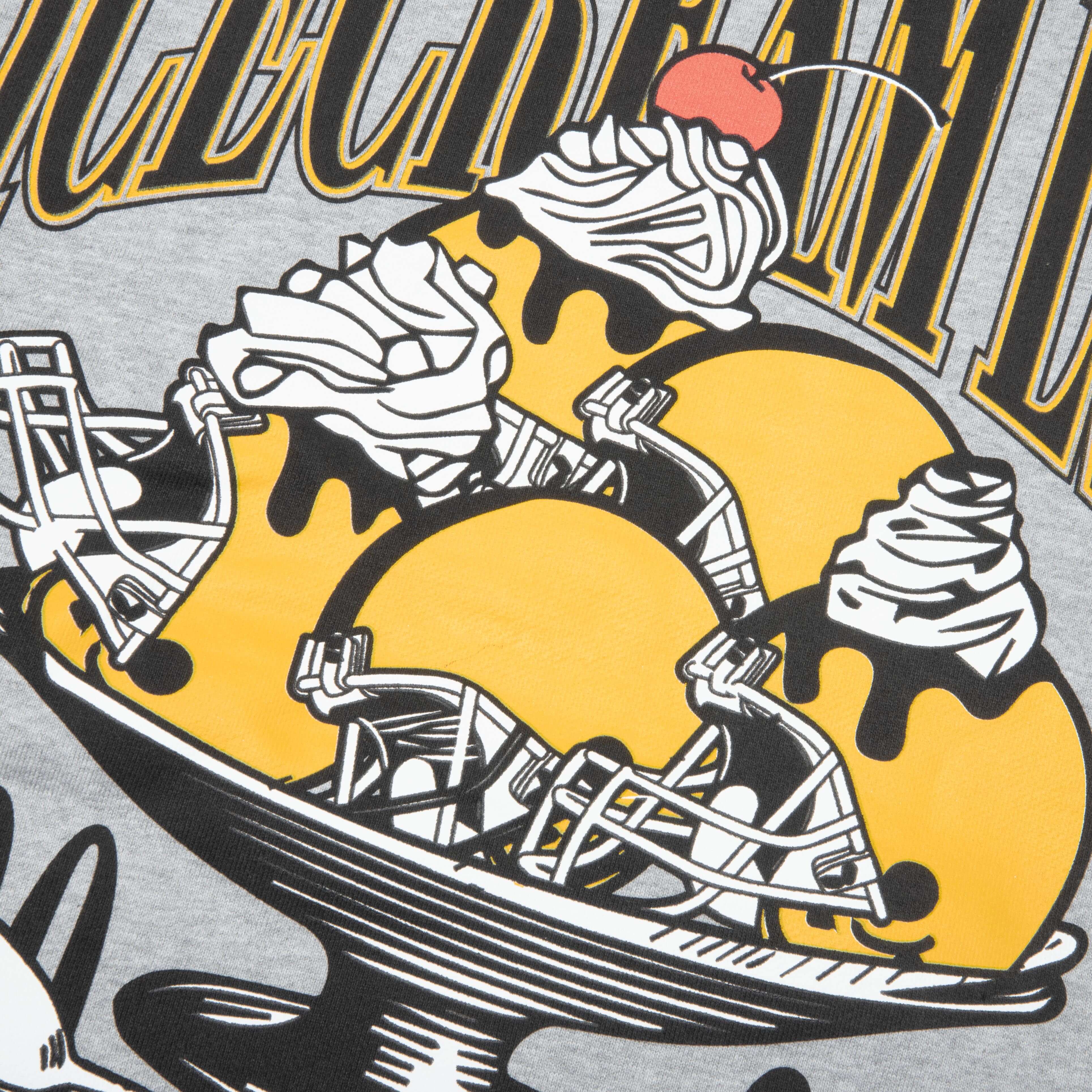 Feature x Icecream Super Bowl Hoodie - Heather Grey - Image 7
