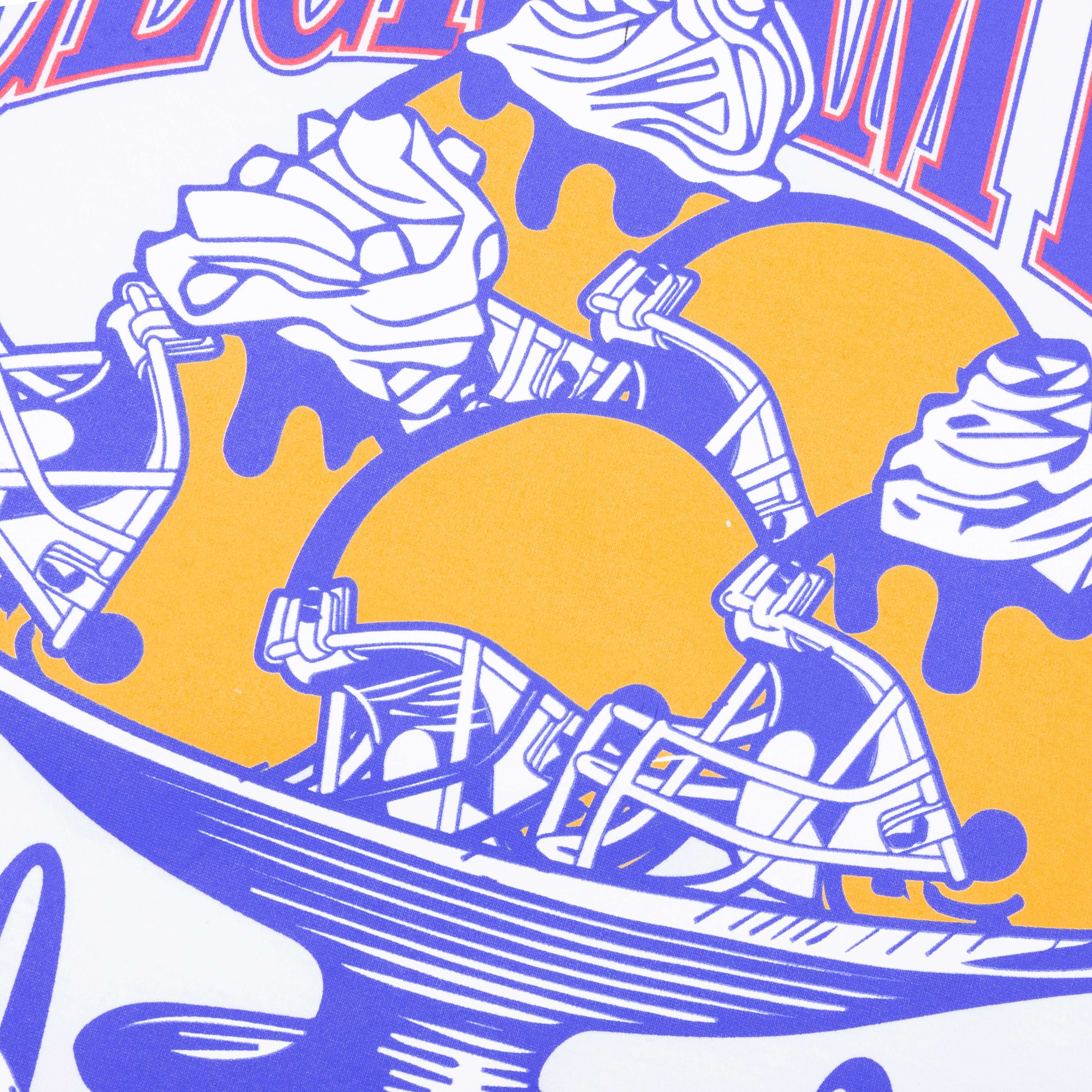 Feature x Icecream Super Bowl Short Sleeve Tee - White - Image 4