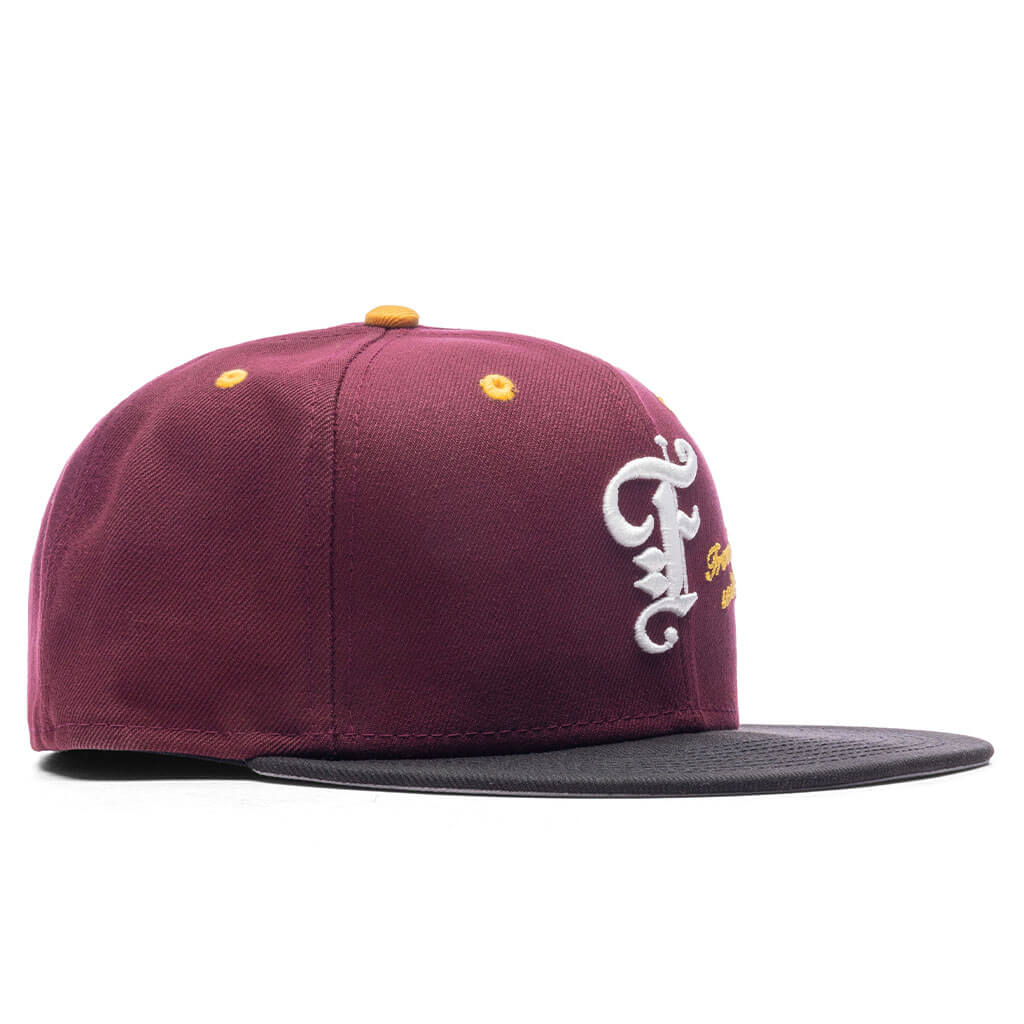 Feature x New Era AZ 59FIFTY Fitted - Maroon/Black - Image 5