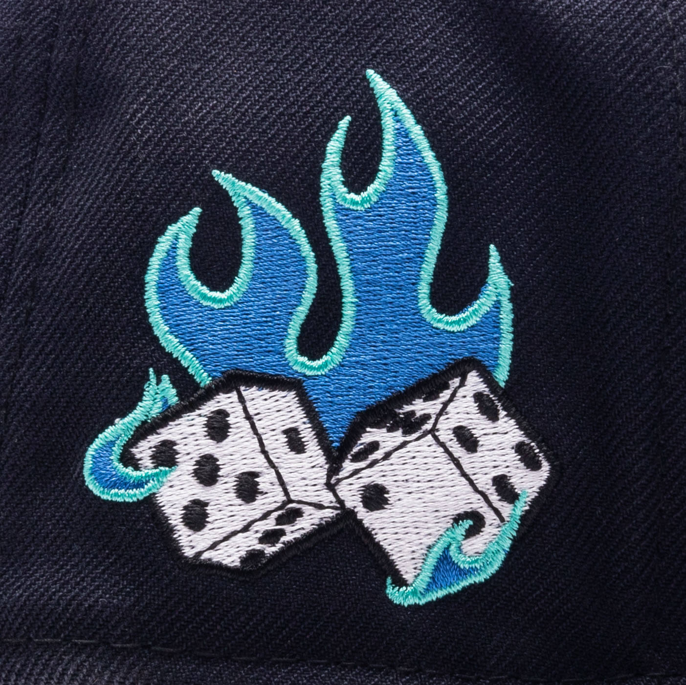 Feature x New Era Flaming Dice 59FIFTY Fitted - Chicago Cubs - Image 3