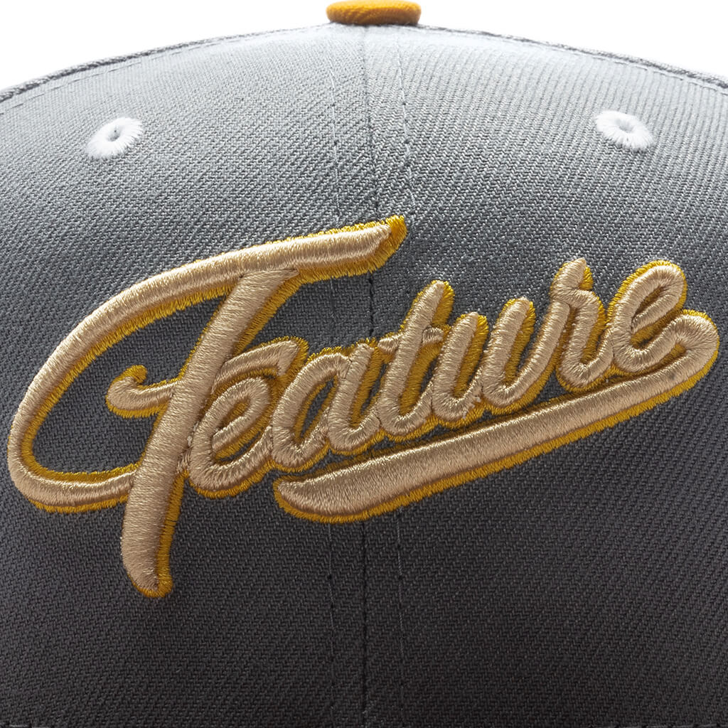 Feature x New Era Fossils Everywhere 59FIFTY Fitted - Gray/Brown - Image 2