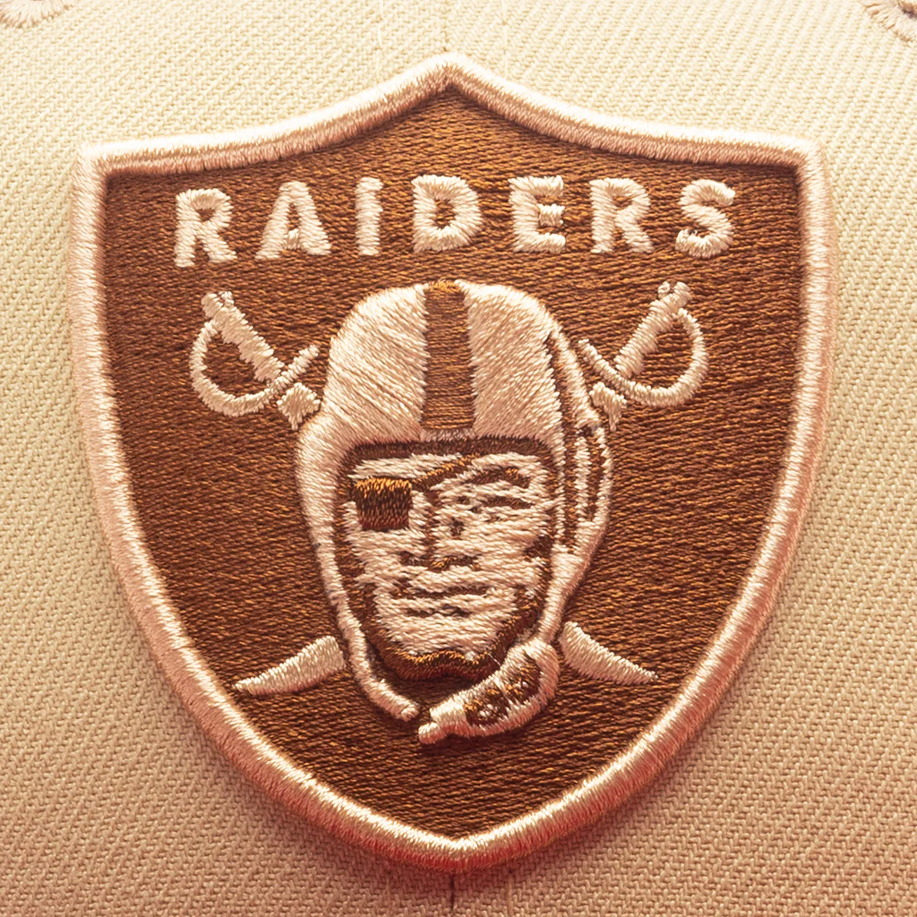 Feature x New Era 59FIFTY Fitted Las Vegas Raiders - Vegas Gold/Brick Red - Image 2