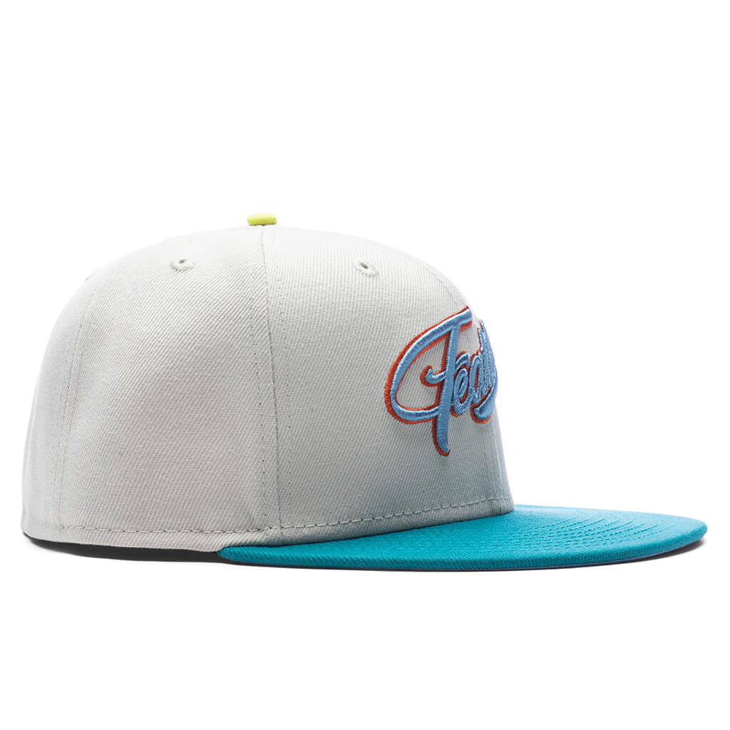 Feature x New Era Tree Of Life 59FIFTY Fitted - Stone - Image 4