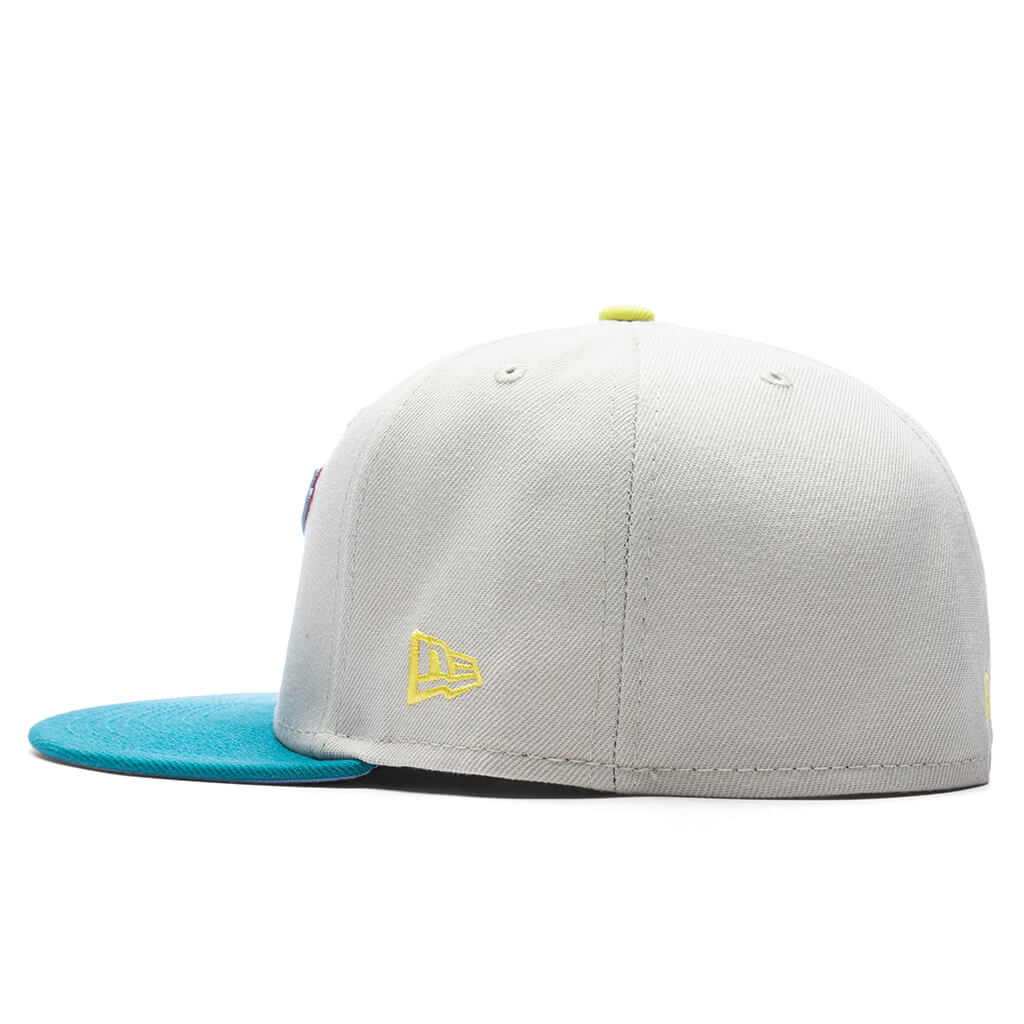 Feature x New Era Tree Of Life 59FIFTY Fitted - Stone - Image 5