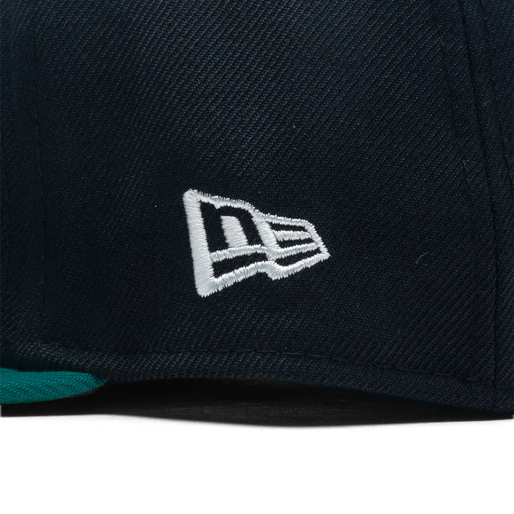 Feature x New Era 59FIFTY Fitted Wool - Navy/Teal - Image 3
