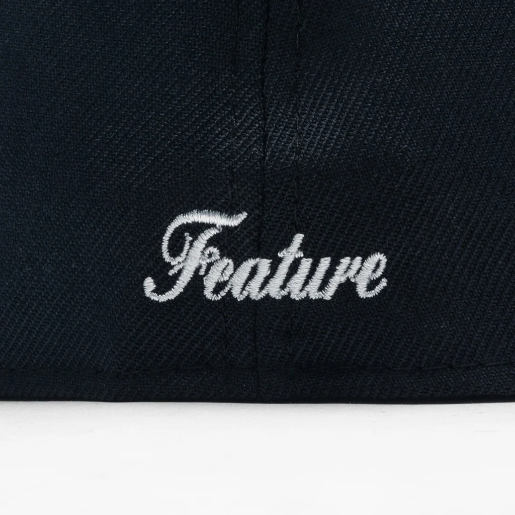 Feature x New Era 59FIFTY Fitted Wool - Navy/Teal - Image 4