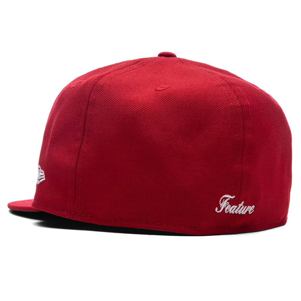 Feature x New Era 59FIFTY Fitted Wool - Red - Image 6