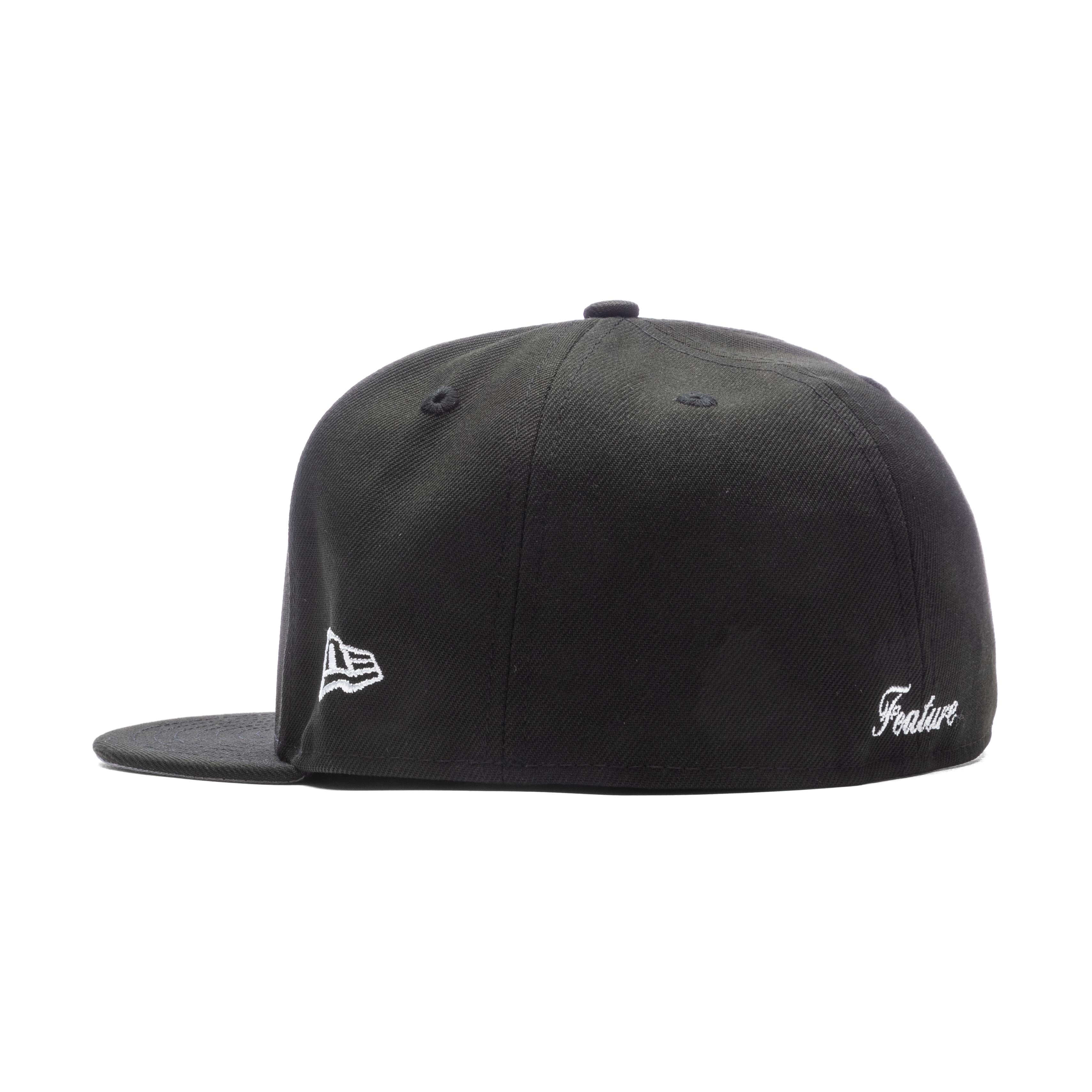 Feature x New Era Old English Las Vegas Fitted - Black/Mint - Image 5