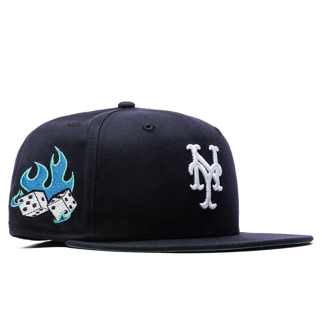 Feature x New Era Flaming Dice 59FIFTY Fitted - New York Mets - Image 5