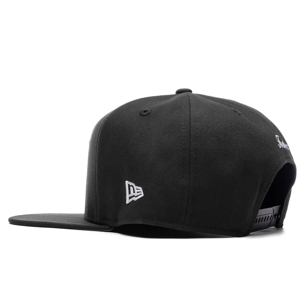FEATURE x New Era 9Fifty A-Frame Old English F Snapback - Black - Image 4