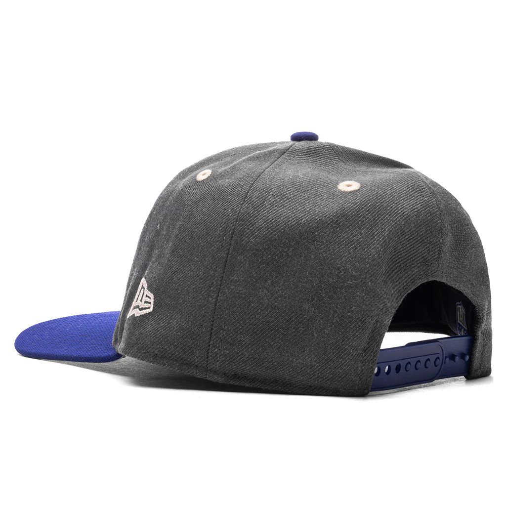 Feature x New Era 9FIFTY A-Frame Snapback Las Vegas Raiders - Heather Graphite/Dark Royal - Image 4