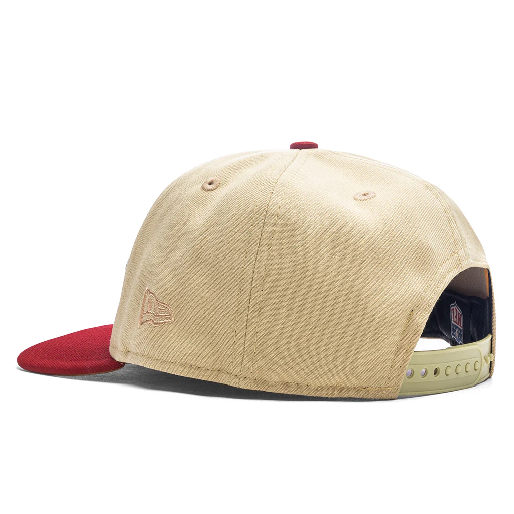 Feature x New Era 9FIFTY A-Frame Snapback Las Vegas Raiders - Vegas Gold/Brick Red - Image 4